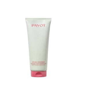 Diese Peeling-Creme begeistert nicht nur mit einem wunderbaren Duft nach Pistazie und Mandeln, sondern auch mit der einfachen Anwendung und dem geschmeidig zarten Ergebnis.