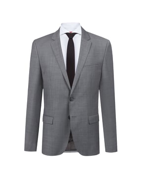 Men's HUGO Arti Blazer Jacket.- Notch lapel collar.- Button fastening.- Long sleeves with button cuffs.- HUGO branding. Material: 100% Virgin Wool. Ref: 50405292067.