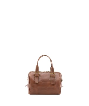 Bolsa baúl unisex. El cierre es con cremallera. Los bolsillos internos son uno con cremallera. Los bolsillos externos están ausentes. La bandolera es ajustable en piel. El asa es regulable en piel. Hay un compartimento interno. El material exterior es 100% Piel Auténtica. Internamente está forrado en algodón. Medidas: 29x27x13 cm. Hecho en Italia