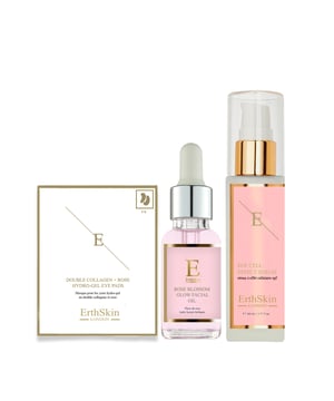 Een luxe combinatie voor een stralende, gehydrateerde en verjongde huid!

**EGF CELEFFECT SERUM 60ML**

* Een krachtig serum dat Epidermale Groei Factor (EGF) bevat om de celvernieuwing te stimuleren en de elasticiteit en stevigheid van de huid te verbeteren.
* Helpt fijne lijntjes, rimpels en ouderdomsvlekken te verminderen, waardoor de huid gladder en stralender wordt
* Bevat hyaluronzuur om de huid langdurig te hydrateren en te kalmeren
* Geschikt voor alle huidtypen, inclusief de gevoelige huid

**Rose Blossom Glow Gezichtsolie 30ml**

* Een luxe gezichtsolie die de voordelen van rozenbottelolie en essentiële rozenolie combineert om de huid te helpen voeden en hydrateren.
* Rijk aan antioxidanten en vetzuren, helpt de elasticiteit en stevigheid van de huid te verbeteren en vermindert fijne lijntjes en rimpels
* Hydrateert en hydrateert de huid zonder resten achter te laten
* Geschikt voor alle huidtypen, inclusief de gevoelige huid

*Double Collageen + Roos Hydrogel Oogkompressen 5 X 2**

* Een set herbruikbare oogpads met dubbel collageen en rozenessence voor intense hydratatie en voeding van de gevoelige huid rond de ogen.
* Elk kompres is ontworpen om 15-20 minuten te worden gedragen, zodat de actieve ingrediënten maximaal worden opgenomen.
* Helpt wallen, donkere kringen en fijne lijntjes en rimpels te verminderen
* Geschikt voor alle huidtypes, inclusief de gevoelige huid

**Voordelen van het gebruik van deze combinatie:**

* Biedt een uitgebreide huidverzorgingsroutine die meerdere problemen aanpakt, waaronder anti-aging, huidversteviging, hydratatie en oogverzorging.
* Helpt de textuur, teint en stevigheid van de huid te verbeteren
* Vermindert fijne lijntjes, rimpels en ouderdomsvlekjes
* Zorgt voor langdurige hydratatie en voeding van de huid
* Geschikt voor alle huidtypen, inclusief de gevoelige huid

**Gebruikstips:**

* Breng het EGF CELL EFFECT SERUM 's ochtends en 's avonds aan na het reinigen en tonifiëren van de huid.
* Breng 's ochtends en 's avonds na het reinigen en tonifiëren van de huid een paar druppels Rozenbloesem Glans Gezichtsolie aan.
* Gebruik de Double Collagen + Rose Hydrogel Eye Pads naar behoefte voor een intense hydratatie en voeding van de gevoelige huid rond de ogen. Laat het 15-20 minuten intrekken voordat je het verwijdert.
* Bewaar de producten op een koele, droge plaats om hun kracht te behouden.

Deze combinatie is perfect voor iedereen die op zoek is naar een luxe huidverzorgingsroutine die meerdere problemen aanpakt. De EGF CELL EFFECT SERUM biedt intense anti-aging voordelen, terwijl de Rose Blossom Glow Facial Oil zorgt voor langdurige hydratatie en voeding. De Double Collagen + Rose Hydrogel Eye Pads zorgen voor een extra dosis hydratatie en voeding voor de gevoelige huid rondom de ogen. De combinatie is geschikt voor alle huidtypes, inclusief de gevoelige huid.