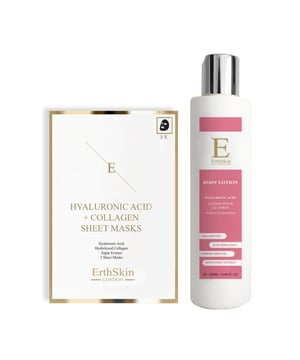 Een luxe combinatie voor een zachte, gladde en gehydrateerde huid van top tot teen!

**Hyaluronzuur + Collageen Body Lotion 250ml**

* Een rijke en voedende bodylotion die hyaluronzuur en collageen bevat om de huid langdurig te hydrateren en voeden.
* Helpt de elasticiteit, stevigheid en textuur van de huid te verbeteren en vermindert fijne lijntjes en rimpels
* Geschikt voor alle huidtypen, inclusief de droge, gevoelige en rijpere huid
* Niet vet en wordt gemakkelijk door de huid opgenomen

*Hyaluronzuur & Collageen Masker - 3 vellen**

* Een masker met drie lagen dat hyaluronzuur en collageen bevat om de huid intens te hydrateren en te voeden.
* De buitenste laag helpt om de huid te kalmeren en te verzachten, terwijl de middelste laag helpt om de huid intens te hydrateren en te voeden, en de binnenste laag helpt om de collageenproductie te stimuleren en de elasticiteit van de huid te verbeteren.
* Helpt de textuur, teint en stevigheid van de huid te verbeteren en vermindert fijne lijntjes en rimpels
* Geschikt voor alle huidtypen, inclusief de gevoelige huid

**Voordelen van het gebruik van deze combinatie:**

* Zorgt voor langdurige hydratatie en voeding van de huid
* Helpt de elasticiteit, stevigheid en textuur van de huid te verbeteren
* Vermindert fijne lijntjes en rimpels
* Geschikt voor alle huidtypen, inclusief de droge, gevoelige en rijpere huid
* Niet vet en wordt gemakkelijk door de huid opgenomen

**Gebruikstips:**

* Breng de Hyaluronzuur + Collageen Body Lotion aan op de huid na het douchen of baden, terwijl deze nog vochtig is.
* Masseer de lotion in de huid tot deze volledig is opgenomen
* Breng het Hyaluronzuur & Collageen Masker aan op het gezicht en de hals en laat het 15-20 minuten inwerken voordat je het verwijdert.
* Bewaar de producten op een koele, droge plaats om hun kracht te behouden.

Deze combinatie is perfect voor iedereen die op zoek is naar een uitgebreide huidverzorgingsroutine die meerdere problemen aanpakt. De Hyaluronzuur + Collageen Body Lotion hydrateert en voedt de huid langdurig en verbetert de elasticiteit, stevigheid en textuur van de huid. Het Hyaluronzuur & Collageen Masker hydrateert en voedt de huid intensief, stimuleert de collageenproductie en verbetert de elasticiteit van de huid.