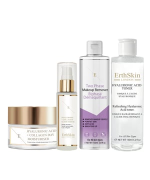 Een fantastische combinatie!
 
 **Tweefasige make-up verwijderaar 150 ml**
 
 * Een zachte, op olie gebaseerde make-up verwijderaar die make-up en onzuiverheden effectief oplost
 * Een fase op waterbasis die helpt de olie weg te spoelen en de huid schoon en fris laat aanvoelen
 * Niet vettig en niet irriterend, waardoor het geschikt is voor alle huidtypes, inclusief de gevoelige huid
 * Helpt make-up, zonnebrandcrème en onzuiverheden te verwijderen zonder enig residu achter te laten
 * Kan zowel op het gezicht als op de ogen worden gebruikt
 
 **Verfrissende hyaluronzuurtoner 150 ml**
 
 * Een verfrissende toner die helpt de pH-waarde van de huid in evenwicht te brengen en eventuele resterende onzuiverheden te verwijderen
 * Bevat hyaluronzuur voor intense hydratatie en vollerheid van de huid
 * Helpt de poriën te verkleinen en de huidtextuur en -tint te verbeteren
 * Kan helpen de verschijning van fijne lijntjes en rimpels te verminderen
 * Geschikt voor alle huidtypes, inclusief de gevoelige huid
 
 **Hyaluronzuur- en collageenserum - 60 ml**
 
 * Bevat hyaluronzuur voor intense hydratatie en vollerheid van de huid
 * Bevat collageen om de elasticiteit en stevigheid van de huid te verbeteren
 * Helpt fijne lijntjes, rimpels en ouderdomsvlekken te verminderen
 * Kan helpen de huidtextuur, tonus en stevigheid te verbeteren
 * Geschikt voor alle huidtypes, inclusief de gevoelige huid
 
 **Hyaluronzuur & Collageen Dagcrème 50ml**
 
 * Een lichtgewicht, niet-vette dagcrème die de huid intens hydrateert en voller maakt
 * Bevat hyaluronzuur om vocht vast te houden en de huidtextuur te verbeteren
 * Bevat collageen om de elasticiteit en stevigheid van de huid te verbeteren
 * Helpt fijne lijntjes, rimpels en ouderdomsvlekken te verminderen
 * Kan helpen de huidtextuur, tonus en stevigheid te verbeteren
 * Geschikt voor alle huidtypes, inclusief de gevoelige huid
 
 **Voordelen van het gebruik van deze combinatie:**
 
 * Biedt een uitgebreide huidverzorgingsroutine die meerdere problemen aanpakt, waaronder het verwijderen van make-up, toning, anti-veroudering en hydratatie
 * Helpt make-up, zonnebrandcrème en onzuiverheden te verwijderen zonder enig residu achter te laten
 * Zorgt voor intense hydratatie en maakt de huid voller
 * Kan helpen de huidtextuur, tonus en stevigheid te verbeteren
 * Geschikt voor alle huidtypes, inclusief de gevoelige huid
 
 **Tips voor gebruik:**
 
 * Gebruik indien nodig de tweefasige make-upremover om make-up en onzuiverheden te verwijderen.
 * Breng de verfrissende hyaluronzuurtoner aan na het reinigen en voordat u andere producten aanbrengt om de pH van de huid in evenwicht te brengen en eventuele resterende onzuiverheden te verwijderen.
 * Breng het serum 's avonds aan, na het reinigen en tonifiëren, terwijl de huid nog vochtig is.
 *Gebruik 2-3 pompjes van het serum voor een volledige gezichtstoepassing.
 * Breng de dagcrème overdag aan, na het reinigen en tonifiëren, terwijl de huid nog vochtig is.
 * Gebruik een zachte, masserende beweging om de bloedstroom te verbeteren en de spanning in de huid te verminderen.
 * Bewaar de producten op een koele, droge plaats om hun kracht te behouden.
 
 Deze combinatie is perfect voor iedereen die op zoek is naar een uitgebreide huidverzorgingsroutine die meerdere problemen aanpakt. De tweefasige make-upremover biedt een zachte en effectieve manier om make-up en onzuiverheden te verwijderen, terwijl de verfrissende hyaluronzuurtoner helpt de pH van de huid in evenwicht te brengen en voor intense hydratatie te zorgen. Het hyaluronzuur- en collageenserum biedt extra anti-verouderingsvoordelen en helpt de huidtextuur en stevigheid te verbeteren. De dagcrème met hyaluronzuur en collageen biedt de hele dag langdurige hydratatie en anti-verouderingsvoordelen.