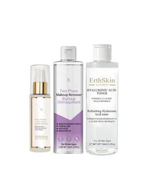 Een fantastische combinatie!

**Twee Fasen Make-up Verwijderaar 150ml**

* Een zachte make-up remover op oliebasis die make-up en onzuiverheden effectief oplost.
* Een op water gebaseerde fase die helpt om de olie weg te spoelen en de huid schoon en fris te laten aanvoelen
* Niet vet en niet irriterend, waardoor het geschikt is voor alle huidtypes, inclusief de gevoelige huid.
* Helpt make-up, zonnebrandcrème en onzuiverheden te verwijderen zonder resten achter te laten
* Kan zowel op het gezicht als de ogen worden gebruikt

**Verfrissende toner met hyaluronzuur 150ml**

* Een verfrissende toner die helpt de pH van de huid in balans te brengen en alle resterende onzuiverheden te verwijderen.
* Bevat hyaluronzuur om de huid intens te hydrateren en voller te maken
* Helpt poriën te vernauwen en de huidtextuur en -toon te verbeteren
* Kan fijne lijntjes en rimpels helpen verminderen
* Geschikt voor alle huidtypen, inclusief de gevoelige huid

*Hyaluronzuur en collageen serum - 60ml**

* Bevat hyaluronzuur om de huid intens te hydrateren en voller te maken.
* Bevat collageen om de elasticiteit en stevigheid van de huid te verbeteren
* Helpt fijne lijntjes, rimpels en ouderdomsvlekken te verminderen
* Kan de textuur, teint en stevigheid van de huid helpen verbeteren
* Geschikt voor alle huidtypen, inclusief de gevoelige huid

**Voordelen van het gebruik van deze combinatie:**

* Biedt een uitgebreide huidverzorgingsroutine die meerdere problemen aanpakt, waaronder het verwijderen van make-up, tonifiëren en anti-aging
* Helpt make-up, zonnebrandcrème en onzuiverheden te verwijderen zonder resten achter te laten
* Zorgt voor intense hydratatie en versteviging van de huid
* Kan helpen de textuur, teint en stevigheid van de huid te verbeteren
* Geschikt voor alle huidtypen, inclusief de gevoelige huid

**Gebruikstips:**

* Gebruik de tweefasige make-up remover naar behoefte om make-up en onzuiverheden te verwijderen.
* Breng de verfrissende toner met hyaluronzuur aan na het reinigen en voordat je andere producten aanbrengt om de pH-waarde van de huid in balans te brengen en onzuiverheden te verwijderen.
* Breng het serum 's avonds aan, na het reinigen en tonifiëren, terwijl de huid nog vochtig is.
* Gebruik 2-3 pompjes van het serum voor een volledig gezicht.
* Bewaar de producten op een koele, droge plaats om hun kracht te behouden.

Deze combinatie is perfect voor iedereen die op zoek is naar een uitgebreide huidverzorgingsroutine die meerdere problemen aanpakt. De tweefasige make-up remover verwijdert make-up en onzuiverheden op een milde en effectieve manier, terwijl de verfrissende toner met hyaluronzuur de pH-waarde van de huid in balans brengt en de huid intens hydrateert. Het hyaluronzuur- en collageenserum biedt extra anti-aging voordelen en helpt de textuur en stevigheid van de huid te verbeteren.