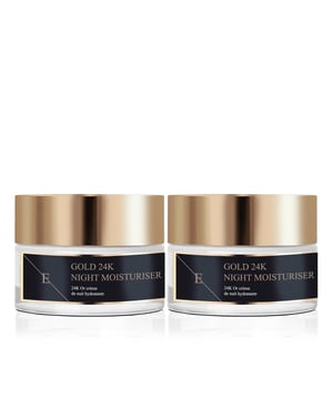 Die Anti-Wrinkle Night Moisturiser 24k Gold ist eine luxuriöse und aufbauende Creme, die die Haut im Schlaf nährt und repariert. Diese reichhaltige Feuchtigkeitscreme mit 24-karätigem Gold und fortschrittlichen Anti-Aging-Wirkstoffen versorgt die Haut mit Feuchtigkeit und polstert sie auf, wodurch feine Linien und Fältchen effektiv reduziert werden. Die Goldpartikel verstärken die Ausstrahlung der Haut und verleihen ihr am Morgen ein leuchtendes Strahlen. Mit ihrer nährenden Formel unterstützt diese Nachtcreme die Regeneration der Haut und hilft, Ihren Teint über Nacht zu verjüngen. Regelmäßige Anwendung führt zu einem glatteren, strafferen und jugendlicheren Aussehen und macht sie zu einem unverzichtbaren Bestandteil Ihrer abendlichen Hautpflegeroutine.