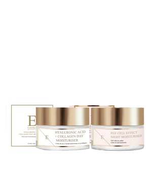 1. Verhoog je huidverzorgingsroutine met onze Hyaluronzuur & Collageen Dagcrème, ontworpen om diepe hydratatie te bieden en de elasticiteit van de huid te verbeteren. Deze luxe 50 ml dagcrème combineert de krachtige hydraterende eigenschappen van hyaluronzuur met de verstevigende voordelen van collageen, wat zorgt voor een zichtbaar voller en jeugdiger uiterlijk. Geformuleerd om de verschijning van fijne lijntjes en rimpels te verminderen, zorgt het ervoor dat je huid de hele dag soepel, stralend en goed gevoed blijft. Ideaal voor alle huidtypes biedt deze crème een lichte, niet-vette textuur die snel wordt opgenomen voor onmiddellijke resultaten.

2. De EGF Cell Effect Nachtvochtinbrenger is een geavanceerde nachtelijke huidverzorging ontwikkeld om de huidregeneratie en -herstel te bevorderen terwijl je slaapt. Verrijkt met Epidermale Groei Factor (EGF) stimuleert deze moisturizer de celvernieuwing en de productie van collageen, wat helpt de verschijning van fijne lijntjes, rimpels en andere tekenen van veroudering te verminderen. De rijke, voedzame formule hydrateert en verkwikt de huid diep, waardoor je wakker wordt met een soepelere, steviger en stralender teint. Het helpt ook de natuurlijke barrières van de huid te herstellen, waardoor de algehele textuur en veerkracht verbeteren.