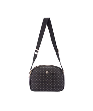 Crossbodytas voor dames met ritssluiting. één met binnenzakken met ritssluiting. één achterkant met externe zakken met ritssluiting. verstelbaar in stoffen schouderband. ontbrekend handvat. Drie binnenvakken.  extern materiaal. gevoerd met polyester binnenkant. Afmetingen: 19x26x9 cm. Modeproduct