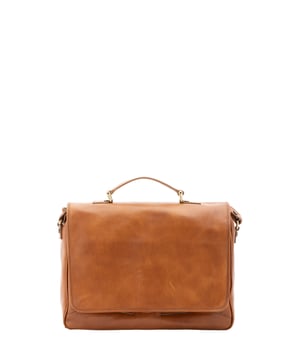 Bolso unisex. El cierre es con volante de piel. Los bolsillos internos son uno con cremallera. Los bolsillos externos son dos abiertos en la parte delantera, uno en la parte delantera con cremallera y otro en la parte trasera con cremallera. La bandolera es de piel. El mango es de piel. Hay un compartimento interno. El material exterior es 100% Piel Auténtica. Internamente está forrado en algodón. Medidas: 40x30x9 cm. Hecho en Italia