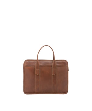 Bolso unisex. El cierre es con cremallera. Los bolsillos internos son uno abierto. Los bolsillos externos están ausentes. La bandolera es ajustable y extraíble en piel. El mango es de piel. Hay un compartimento interno. El material exterior es 100% Piel Auténtica. Internamente está forrado en algodón. Medidas: 40x30x8 cm. Hecho en Italia
