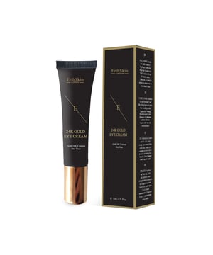 Verhelder en verjong je oogcontouren met onze Under Eye Cream 24k Gold, een behandeling van 15 ml die is ontworpen om donkere kringen, wallen en fijne lijntjes aan te pakken. Deze luxe crème is verrijkt met puur 24-karaats goud en helpt de collageenproductie te stimuleren, de elasticiteit van de huid te verbeteren en de uitstraling te versterken. De lichte, snel absorberende formule zorgt voor een diepe hydratatie, waardoor de tere huid rond je ogen glad, stevig en fris aanvoelt. Perfect voor wie tekenen van vermoeidheid wil verminderen en een jeugdige, stralende oogopslag wil bereiken.