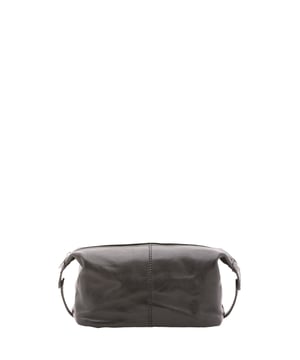 Bolso de mano unisex. El cierre es con cremallera. Los bolsillos internos son uno con cremallera. Los bolsillos externos están ausentes. Falta la correa para el hombro. El mango es de piel. Hay un compartimento interno. El material exterior es 100% Piel Auténtica. Internamente está forrado en algodón. Medidas: 26x17x12 cm. Hecho en Italia