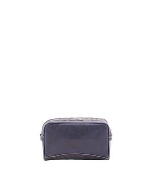 Bolso de mano unisex. El cierre es con cremallera. Los bolsillos internos son uno con cremallera. Los bolsillos externos están ausentes. Falta la correa para el hombro. Falta el mango. Hay dos compartimentos internos. El material exterior es 100% Piel Auténtica. Internamente está forrado en algodón. Medidas: 24x18x7 cm. Hecho en Italia