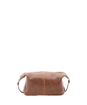 Bolso de mano unisex. El cierre es con cremallera. Los bolsillos internos son uno con cremallera. Los bolsillos externos están ausentes. Falta la correa para el hombro. El mango es de piel. Hay un compartimento interno. El material exterior es 100% Piel Auténtica. Internamente está forrado en algodón. Medidas: 26x17x12 cm. Hecho en Italia