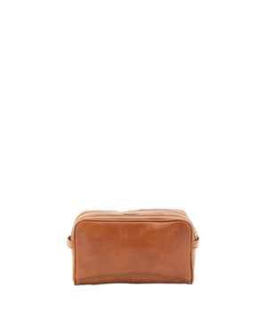 Bolso de mano unisex. El cierre es con cremallera. Los bolsillos internos son uno con cremallera. Los bolsillos externos están ausentes. Falta la correa para el hombro. Falta el mango. Hay dos compartimentos internos. El material exterior es 100% Piel Auténtica. Internamente está forrado en algodón. Medidas: 24x18x7 cm. Hecho en Italia