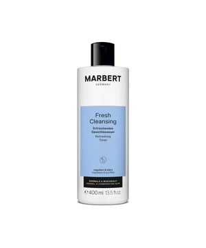 Soft Cleansing & Fresh Cleansing: Porentiefe Reinigung. Effektiv und hauttypgerecht! Die erfrischende Fresh Cleansing Reinigungsserie reinigt Normale und Mischhaut effektiv und porentief. Das Fresh Cleansing Erfrischendes Gesichtswasser von Marbert reguliert und klärt normale Haut & Mischhaut. klärt, reguliert und erfrischt bereitet die Haut optimal auf die anschließende Pflege vor Angereichert mit Gurkenextrakt, Salicylsäure, Panthenol und Hamamelis.