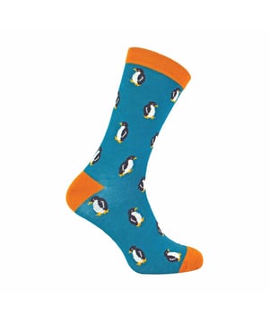 Mr Heron Bamboo Patterned Animal Socks: Miss Sparrow prides their products on the philosophy of making your feet feel fabulous all year round. Whether it's their chic and stylish products, they bring you unique, exciting and fashionable accessories, full of individuality to give you the confidence to be you. If you’re after great bamboo socks with very bright, funky and crazy colours then these bunch of Mr Heron Socks are perfect! With loads of patterns like spots, stripes, zig zags and more! You’ll be sure to find the perfect pair to jazz up your feet!. Their socks will keep your toes warm and make your loved ones smile on special occasions. They would even make a wonderful gift for yourself or a loved one. These socks are breathable, hypoallergenic antibacterial and super soft. There are many patterns available, we’re sure you’ll find something that’ll suit you. These range of socks are made from 54% Bamboo, 22% Cotton, 16% Polyester, 6% Nylon, 2% Elastane. They are men’s size 6-11 UK. Machine washable under 40. Do not dry clean. Do not iron. Do not bleach. Extra Product Details: Men’s Mr Heron Socks Novelty Bamboo Socks A Great Gift Bamboo Rich Fibres 4 Funky Patterns Super Soft & Breathable Hypoallergenic Antibacterial Machine Washable Under 40