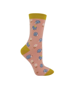 Miss Sparrow Bamboo Patterned Animal Socks: Miss Sparrow prides their products on the philosophy of making your feet feel fabulous all year round. Whether it's their chic and stylish products, they bring you unique, exciting and fashionable accessories, full of individuality to give you the confidence to be you. If you’re after great bamboo socks with very bright, funky and crazy colours then these bunch of Miss Sparrow Socks are perfect! With loads of patterns like spots, stripes, zig zags and more! You’ll be sure to find the perfect pair to jazz up your feet!. Their socks will keep your toes warm and make your loved ones smile on special occasions. They would even make a wonderful gift for yourself or a loved one. These socks are breathable, hypoallergenic antibacterial and super soft. There are many patterns available including: Puffins, Frogs, Penguins and even more!. These range of socks are made from 54% Bamboo, 22% Cotton, 16% Polyester, 6% Nylon, 2% Elastane. They are womens size 4-7 UK. Machine washable under 40. Do not dry clean. Do not iron. Do not bleach. Extra Product Details: Ladies Miss Sparrow Socks Novelty Bamboo Socks A Great Gift Bamboo Rich Fibres Funky Patterns Super Soft & Breathable Hypoallergenic Antibacterial Machine Washable Under 40