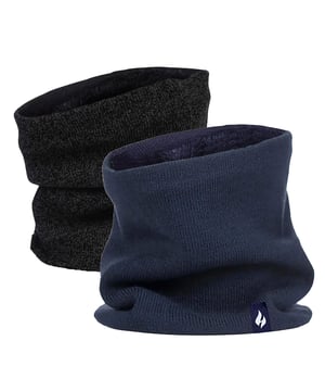 Heat Holders - Men's Thermal Winter Neck Warmer: Tap into unbeatable warmth and otherworldly comfort with the Heat Holders Men's Thermal Winter Neck Warmer. Designed for total adaptability, this neck warmer is ready to pair with casual coats or formal overcoats, becoming a savvy addition to your winter collection. Feel ultimate comfort this neck warmer promises, an essential for every frosty outing. Sliding over your skin, the cozy, plush feel creates an embracing sensation every time you put it on. Pop the warmer over your neck for immediate warmth, or pull it up for added protection. A sculptured fit that molds around your neck and chin. It's like your personal shield against nipping winds, with maximal insulation. Unfriendly drafts - forget breaking in! Our neck warmers are your mini warm blankets, targeting sensitive areas like your neck and lower face. . Essential Product Details: - Exceptional heat retention - High-quality thermal yarn - Ingenious design - Perfect for every winter escapade - Suitable for one-size-fits-all