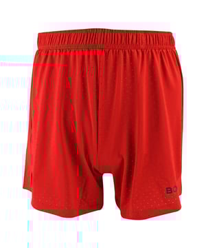 Borg Running Perforated 5" Shorts - Ultimate Breathable Comfort: Elevate your running experience with the Björn Borg Borg Running Perforated 5" Shorts, designed for athletes seeking both performance and comfort. Crafted from lightweight, recycled polyester, these shorts feature perforated fabric for enhanced breathability, ensuring you stay cool during intense workouts. The shorts have a regular fit, a comfortable elastic waistband with a drawstring, and side pockets for convenience. Extra Product details:. 100% Recycled Polyester Regular Fit Perforated Fabric for Breathability Elastic Waistband with Drawstring Side Pockets Machine Washable. These shorts are a perfect blend of functionality and sustainability, making them a great addition to your running gear.