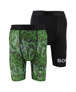 Performance Boxer Long Leg 2-Pack - Ultimate Support and Comfort: Elevate your activewear with the Björn Borg Performance Boxer Long Leg 2-Pack, designed for those who seek optimal support during intense workouts. Crafted from soft, stretchable fabric, these boxers feature a longer leg length for added coverage and support. The moisture-wicking material ensures you stay dry and comfortable, while the iconic elastic waistband provides a secure fit. Extra Product Details: 90% Recycled Polyester, 10% Elastane Long Leg Length Moisture-Wicking Fabric Elastic Waistband Machine Washable. These boxers are essential for any athlete looking for performance and comfort in their gear.