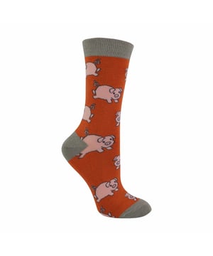 Miss Sparrow Bamboo Patterned Animal Socks: Miss Sparrow prides their products on the philosophy of making your feet feel fabulous all year round. Whether it's their chic and stylish products, they bring you unique, exciting and fashionable accessories, full of individuality to give you the confidence to be you. If you’re after great bamboo socks with very bright, funky and crazy colours then these bunch of Miss Sparrow Socks are perfect! With loads of patterns like spots, stripes, zig zags and more! You’ll be sure to find the perfect pair to jazz up your feet!. Their socks will keep your toes warm and make your loved ones smile on special occasions. They would even make a wonderful gift for yourself or a loved one. These socks are breathable, hypoallergenic antibacterial and super soft. There are many patterns available including: Puffins, Frogs, Penguins and even more!. These range of socks are made from 54% Bamboo, 22% Cotton, 16% Polyester, 6% Nylon, 2% Elastane. They are womens size 4-7 UK. Machine washable under 40. Do not dry clean. Do not iron. Do not bleach. Extra Product Details: Ladies Miss Sparrow Socks Novelty Bamboo Socks A Great Gift Bamboo Rich Fibres Funky Patterns Super Soft & Breathable Hypoallergenic Antibacterial Machine Washable Under 40