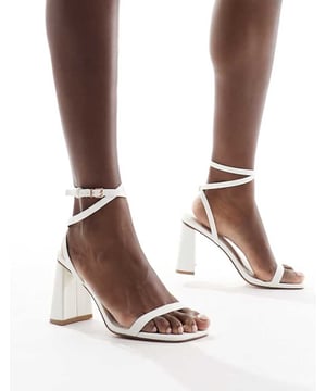 Shoes by SIMMI Shoes Dancefloor approved Adjustable strap Pin-buckle fastening Open toe High block heelSold By: Asos