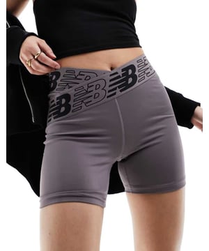 Shorts by New Balance Take the short cut Elasticated waistband Branded waistband Bodycon fitSold By: Asos