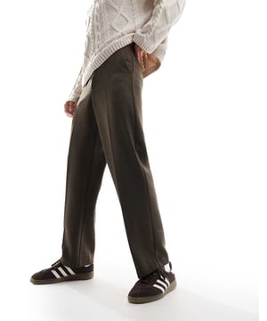 Trousers & Chinos by ASOS DESIGN Make your jeans jealous Regular rise Belt loops Functional pockets Wide legSold By: Asos