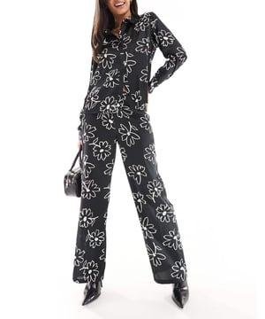 Trousers & Leggings by JDY Part of a co-ord set Shirt sold separately High rise Stretch-back waistband Wide legSold By: Asos