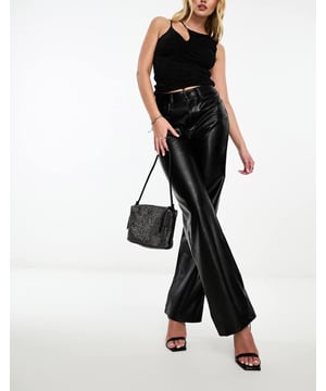 Trousers & Leggings by Abercrombie & Fitch Make your jeans jealous High rise Belt loops Five pockets Straight fitSold By: Asos