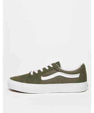 Shoes by Vans New-season MVPs High-top design Lace-up fastening Padded cuff Signature Vans branding Old Skool stripe to sides 'Off The Wall' heel tab Reinforced toe caps Comfycush midsole provides lightweight cushioning Durable rubber outsole Signature waffle treadSold By: Asos