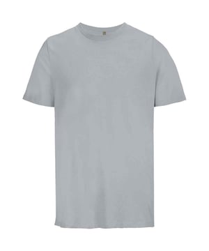 100% Gekämmte Bio-Baumwolle. Design: Unifarben. Seitennähte, Doppelnadel-Stich, Größenetikett ohne Markennamen. GSM (Gramm pro Quadratmeter): 175. Nachhaltigkeit: ACCORD, Amfori-Freigabe, BSCI, Fair Wear geprüft, Oeko-Tex Standard 100 zertifiziert, PETA-geprüftes Vegan, REACH, nachhaltige Materialien. Rundhalsausschnitt, gerippt, verklebt. Kurzärmlig. XXS: 86,36 cm. XS: 90,17 cm. S: 96,52 cm. M: 102 cm. L: 107 cm. XL: 112 cm. XXL: 119,38 cm. 3XL: 124,46 cm. 4XL: 132 cm.
