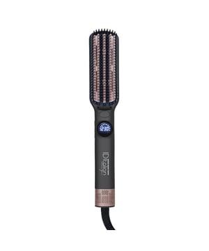 De Cyclone Digital Straightening Brush combineert geavanceerde technologie met een praktisch en functioneel ontwerp om u salonkwaliteit resultaten te bieden in het comfort van uw eigen huis. De innovatieve digitale technologie zorgt voor een nauwkeurige temperatuurregeling en past zich aan elk haartype aan. Zo kunt u uw haar snel en effectief stijlen zonder de haarvezels te beschadigen.