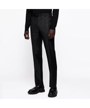 Mens BOSS T-Lone LC Trousers in black.- Zip fly with hook closure.- Belt loops.- Regular fit.- Ref: 50384764-001