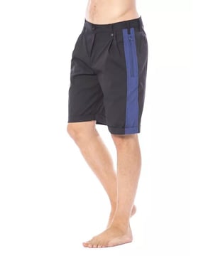 Casual shorts
  Made from high
  quality cotton
  Comfortable and durable
  Versatile addition to any wardrobe
  Sophisticated black color
  Perfect for casual outings and everyday wear
Material: 81% Cotton 15% Polyamide 4% Elastane