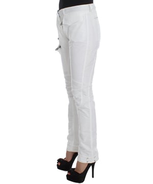Merk: Ermanno Scervino  
Staat: Nieuw met labels  
Authenticiteit: 100% Echt  
Kleur: Wit  
Stijl: Cargo  
Gemaakt in: Italië  
Materiaal: Nylon  
Geslacht: Vrouwen