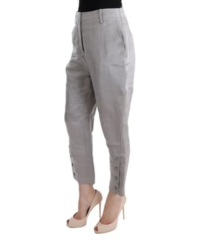 Marca: Ermanno Scervino  
Color: Gris  
Modelo: Recortado  
Material: 100% Seda  