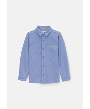 Crafted from durable. breathable cotton. this shirt offers all-day comfort with a subtly textured feel. Its classic collar. buttoned cuffs. and classic fit makes for easy. everyday layering.