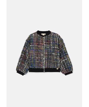 We TWEED to tell you how fabulous this jacket is. Cut into a bomber silhouette with metallic highlights that catch the light with every move. The epitome of chic meets fun. wear with our matching skirt for the co-ord of dreams.