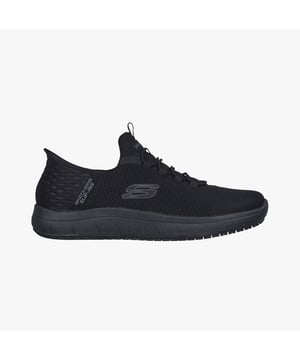 Skechers Work 200205EC/BBK SUMMITS SR -COLSIN Herren Sneaker Schwarzes Obermaterial: TextilFuttermaterial: TextilSohlenmaterial: GummiVerschluss/Schluss: SchlupfschuheEigenschaften: Komfort,Memory FoamZehenform: RundSchuhbreite: NormalArtikelgewicht: 0 KGAbsatzhöhe: Niedrig (2,5-4,9 cm)Schafthöhe: NiedrigTrainer-Stil: LässigGeschenkverpackt: NeinProduktcode: 200205EC/BBK