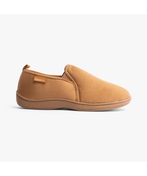 Padders BASIL Mens Slippers Chestnut Upper Material: TextileLining Material: TextileSole Material: RubberClosure/Fastening: Slip-OnFeatures: ComfortToe Shape: RoundShoe Width: WideItem Weight: 0.45 KGHeel Height: Flat (Under 2.5cm)Shoe Shaft Height: Low TopSlipper Style: Full SlipperGift Boxed: NoProduct Code: 3432/8206