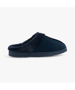 Dr Keller Dr Keller JUSTINE Womens Slippers Navy Upper Material: TextileLining Material: TextileSole Material: RubberClosure/Fastening: Slip-OnFeatures: Comfort,LightweightToe Shape: RoundShoe Width: RegularItem Weight: 0.45 KGHeel Height: Flat (Under 2.5cm)Slipper Style: MuleGift Boxed: NoProduct Code: B1116NVY