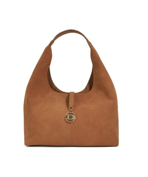 Elevate your style this season with Delighting, a slouchy shoulder bag crafted from premium suede for a soft and stylish touch. Featuring a bold statement 'D' bag charm and a sleek grab handle, it's about to be your go-to bag all year round. With plenty of space for all your essentials, Delighting is the perfect piece for everyday use.