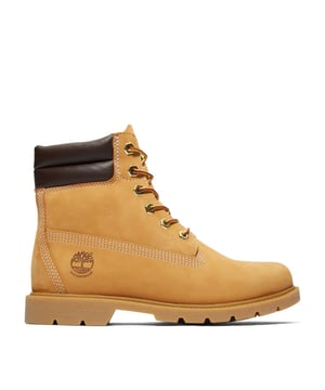 Dames Timberland Linden Woods 6 Inch Lace-Up Waterdichte Laarzen in tarwe.- Bovenwerk gemaakt van waterdicht Premium Timberland® leer.- Veterschoen stijl.- OrthoLite® voetbed.- Naad-verzegelde constructie.- Stalen schacht voor ondersteuning van de voetboog.- Rubberen lug buitenzool.- Ref: A161G2311
