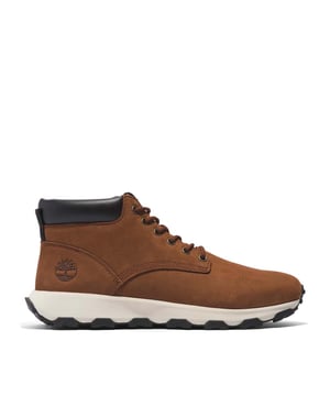 Heren Timberland Winsor Park Mid Lace-Up Trainers in cognac.- Bovenwerk gemaakt van waterdicht Premium Timberland® leer.- Vetersluiting.- GORE-TEX bootie constructie.- EVA voetbed.- ReBOTL™ stoffen voering met 50% gerecycled PET plastic.- Rubberen loopzool.- Ref.: A65992121
