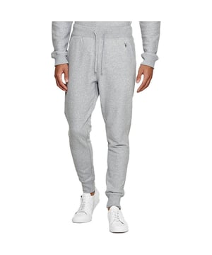 ALL SAINTS Raven Mens Slim Fit Sweatpants 
Made in India
Material: 100% Cotton
Made from super-soft cotton fabric 
Features the signature Ramskull logo to the hip in tonal stitching
Flexible waist with Adjustable Drawstring
Two slip pockets at the hips
Single slip pocket to the back 
Dropped crotch design 
Designed with a slim, tapered fit through the legs
Slim Fit
Bottom of the legs finished with elastic ties
Ribbed Waistband and Cuffs
Fleece Inside
Machine wash at 30ºC