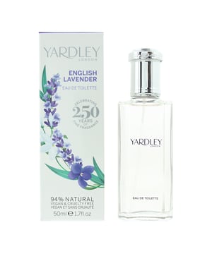 English Lavender by Yardley is an Aromatic Fougere timeless classic designed for women in 1801. The top notes of lavender, rosemary, eucalyptus, and bergamot create a crisp, invigorating opening, while the heart reveals a refined mix of clary sage, cedar, and geranium for a more aromatic, woody character. The fragrance settles into a rich base of musk, tonka bean, and oakmoss, adding warmth and depth. Ideal for those who appreciate a sophisticated and balanced fragrance with a harmonious blend of freshness and warmth.
