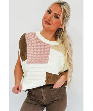 Camiseta suéter texturizada con mezcla de bloques de color multicolor  
Hecha de materiales de alta calidad  
Única mezcla de texturas y bloques de color  
Apariencia audaz  
Apropiada para todos los géneros