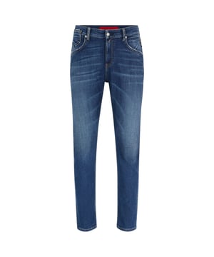 Womens HUGO X Replay Jeans.- 5-pocket style with rivets on front.- Zip fly and button closure.- Branded leather patch.- Regular fit.- Ref: 50486488009