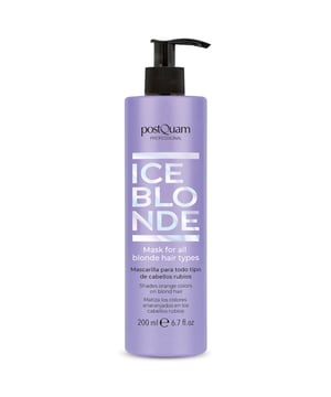 Mascarilla capilar con ácido hialurónico para todo tipo de cabellos rubios. Su formulación con pigmentos violeta de coloración directa matiza los indeseados colores anaranjados en cabellos rubios. Cabellos suaves, brillantes, con un aspecto espectacular y un rubio impecable.
Producto testado bajo control dermatológico. Producto apto para veganos.

Detalles del producto
Modo de empleo
Aplicar la mascarilla, mediante un suave masaje de largos a puntas, sobre el cabello limpio y secado con toalla. Dejar actuar la mascarilla entre 3-5 minutos, dependiendo del grado matización deseado. Finalmente, aclarar y peinar de la forma habitual. Llevar guantes apropiados monouso durante la preparación, aplicación y aclarado del producto.

Principios activos
ÁCIDO HIALURÓNICO: Proporción optimizada de ácidos hialurónicos de bajo y alto peso molecular que actúa sobre los cabellos rubios aportando un pelo suave, brillante y de aspecto deslumbrante.
PIGMENTOS DE COLORACIÓN VIOLETA Y AZUL: Pigmentos de coloración directa azul/violeta que matizan colores anaranjados indeseados en los cabellos rubios. Matizan el cabello aportando un color rubio impecable.
EXTRACTO DE FLOR DE LAS NIEVES: Ingrediente de origen natural de cultivado orgánicamente que brinda un pelo radiante y protegido frente a las agresiones.


Marca
POSTQUAM