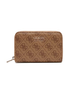 Portemonnaie Guess EST 4G Multi für Damen in Braun aus synthetischem Material. Authentisches Reisegepäck von der Marke Guess - Streetwear/Sportswear-Design von Guess - Guess für modebewusste Frauen, perfekt für den Alltag - Das braune Portemonnaie von Guess lässt sich hervorragend mit Ihrem restlichen Kleiderschrank kombinieren - angenehmes synthetisches Material - klassisch - EST 4G Multi -